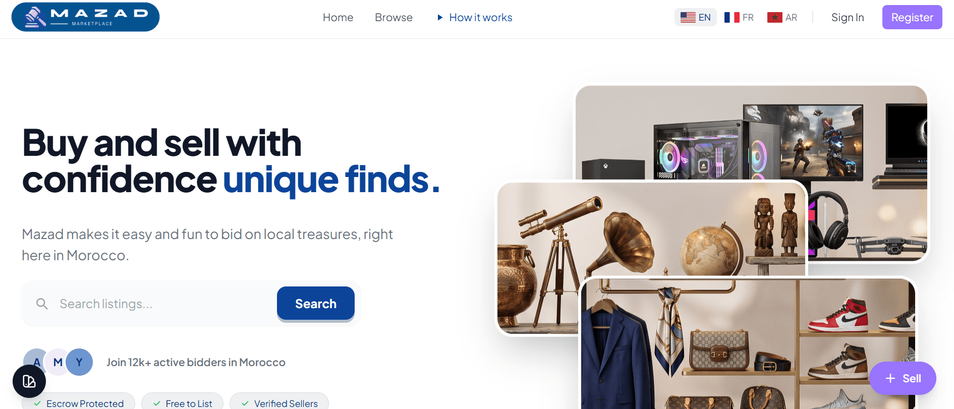 MAZAD Marketplace
